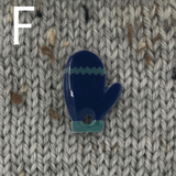 Left Hand Mitten Charm