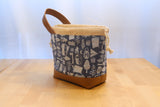 Small Drawstring Crochet Knitting Project Bag